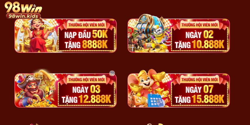 Cực nhiều khuyến mãi nạp tiền đang chờ đợi thành viên